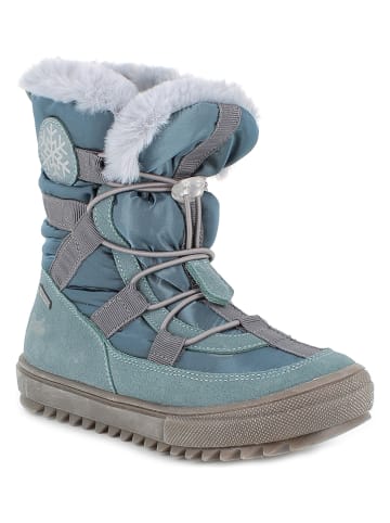 Primigi Leder-Winterstiefel in Hellblau