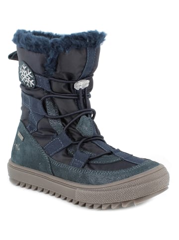 Primigi Leren winterlaarzen donkerblauw