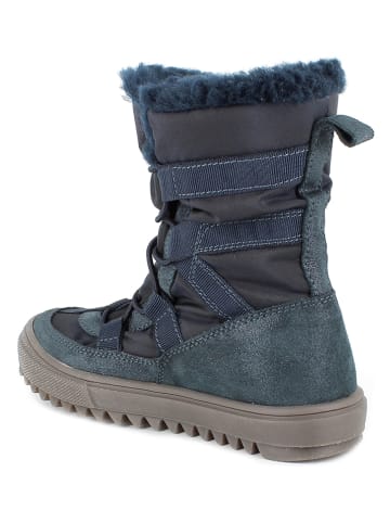 Primigi Leren winterlaarzen donkerblauw