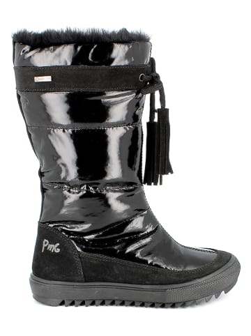 Primigi Leder-Winterstiefel in Schwarz