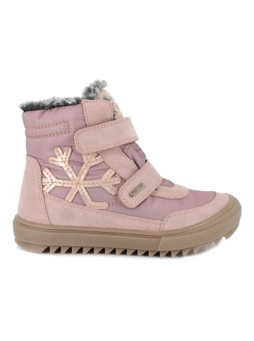 Primigi Leder-Winterboots in Rosa