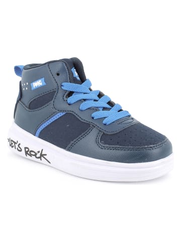Primigi Leder-Sneakers in Dunkelblau