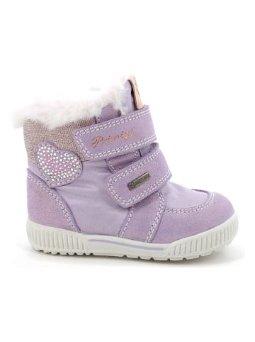 Primigi Leder-Boots in Lila