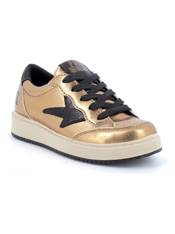 Primigi Leren sneakers goudkleurig