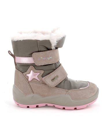 Primigi Leder-Winterboots in Beige