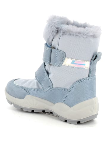 Primigi Leder-Winterboots in Hellblau