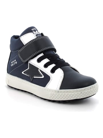 Primigi Leder-Sneakers in Dunkelblau