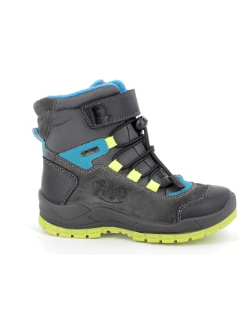 Primigi Leder-Boots in Anthrazit
