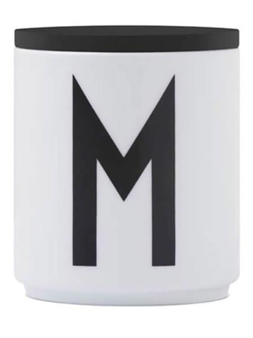 Design Letters Drewniane wieczko w kolorze czarnym - Ø 8 cm