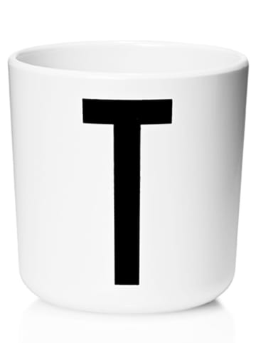 Design Letters Becher "T" in Weiß - 175 ml