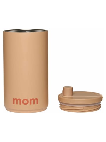 Design Letters Isoleerbeker "Mom" beige - 350 ml