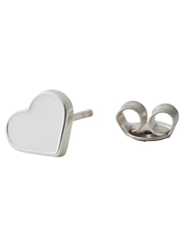 Design Letters Zilveren oorstekers "Heart"