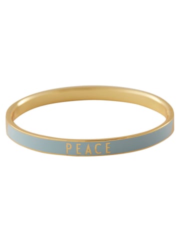 Design Letters Pozłacana bransoletka "Peace"