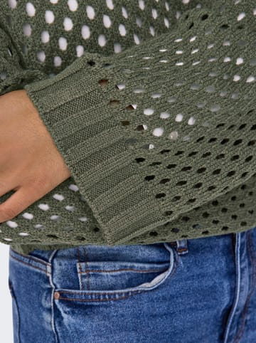 ONLY Sweter w kolorze khaki