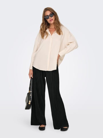 ONLY Plisseehose zwart