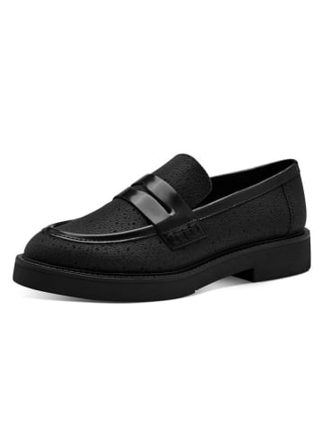 Marco Tozzi Slippersy w kolorze czarnym