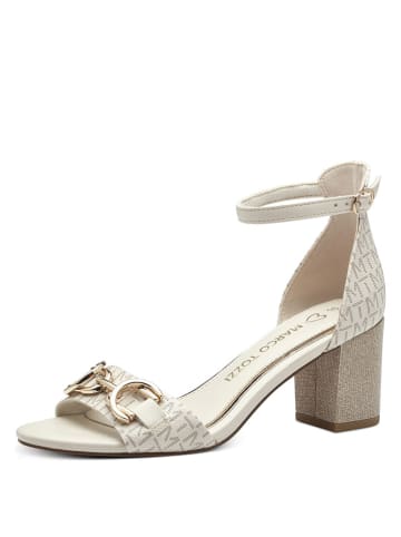 Marco Tozzi Haksandalen wit