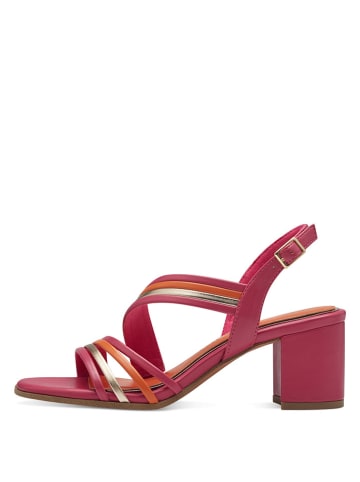 Marco Tozzi Haksandalen roze/meerkleurig