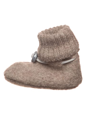 kitz pichler Wollfilz-Hüttenschuhe "Sweety" in Beige