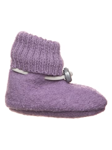 kitz pichler Wollfilz-Hüttenschuhe "Sweety" in Lila