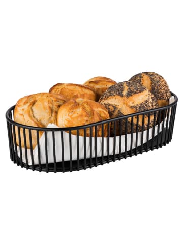 APS Korb "Urban" in Schwarz - (B)29 x (H)16 x (T)7 cm