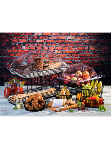 APS Korb "Urban" in Schwarz - (H)7 x Ø 17 cm