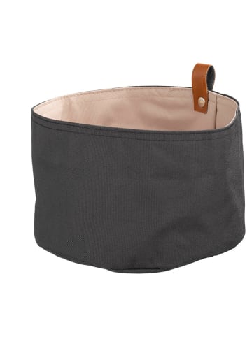 APS Brotkorb in Creme/ Schwarz - (H)13,5 x Ø 20 cm