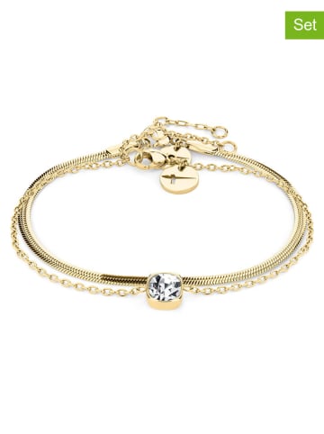 Tamaris 2-delige set: armbanden met sierelementen
