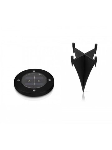 Lifa Living Lampy solarne (4 szt.) w kolorze czarnym - wys. 13,5 x Ø 11,6 cm