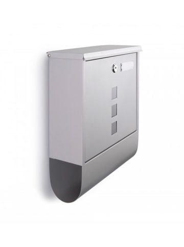 Lifa Living Briefkasten in Silber - (B)30 x (H)34 x (T)9 cm