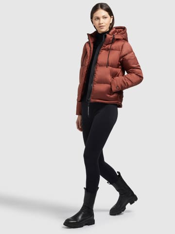 Khujo Steppjacke "Stine Satin" in Braun