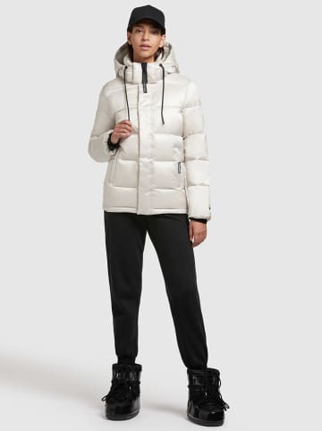 Khujo Steppjacke "Evona Satin" in Weiß