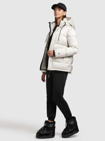 Khujo Steppjacke "Evona Satin" in Weiß