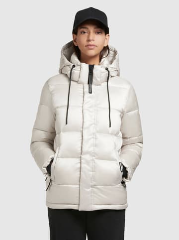 Khujo Steppjacke "Evona Satin" in Weiß