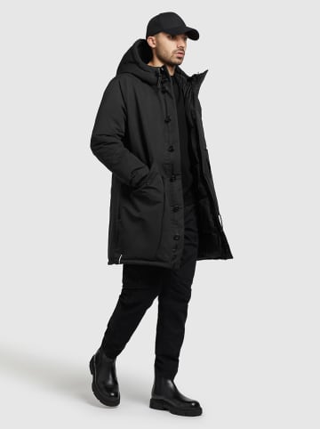 Khujo Wintermantel "Terra" in Schwarz