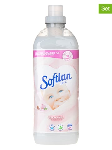 Softlan 6er-Set: Weichspüler " Weich & Mild", je 1 l