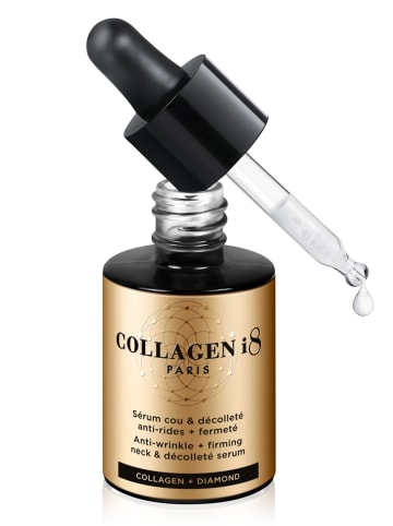 COLLAGEN i8 Antifalten-Hals- & Dekolletéserum "Collagen + Diamond", 30 ml