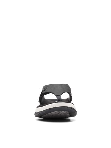 Clarks Leder-Zehentrenner "Wave 2.0" in Schwarz