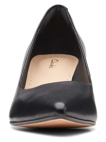 Clarks Leder-Pumps "Violet" in Schwarz