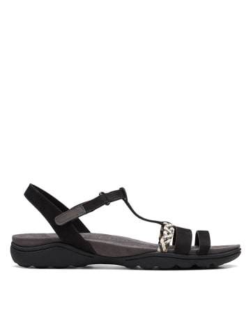 Clarks Leren sandalen "Amanda Tealite" zwart