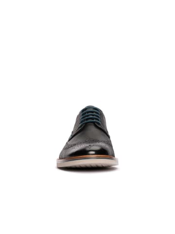 Clarks Leder-Schnürschuhe "Atticus LT Limit" in Schwarz