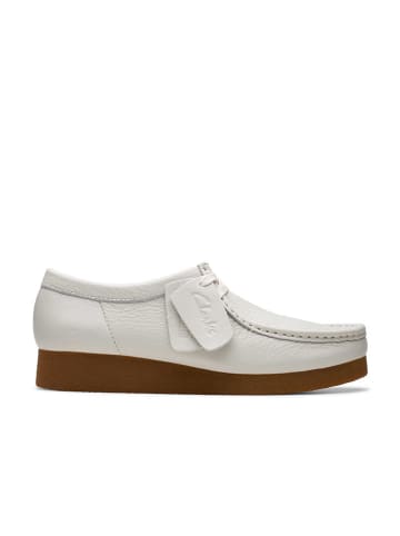 Clarks Leder-Mokassins "Wallabee EVO" in Creme