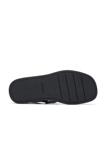 Clarks Leder-Sandalen "Alda Cross" in Schwarz