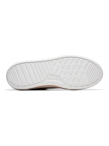 Clarks Leren sneakers "Hollyhock Walk" lichtroze