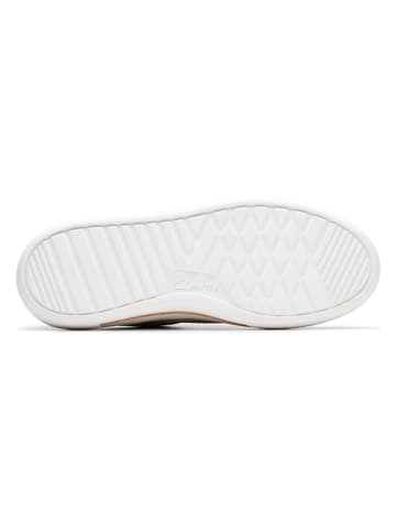 Clarks Leren sneakers "Hollyhock Walk" grijs