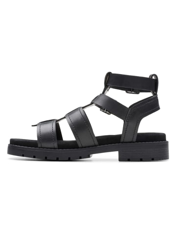 Clarks Leren haksandalen "Orinoco Cove" zwart