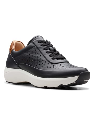 Clarks Leder-Sneakers "Tivoli Grace" in Schwarz