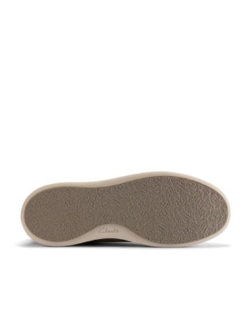 Clarks Leder-Sneakers "Courtlite Run" in Grau