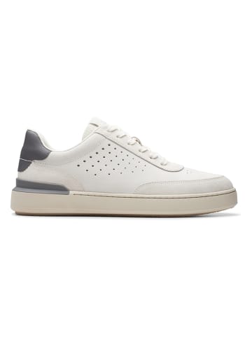 Clarks Leren sneakers "Courtlite Run" wit
