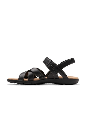 Clarks Leren sandalen "Elizabelle Gem" zwart